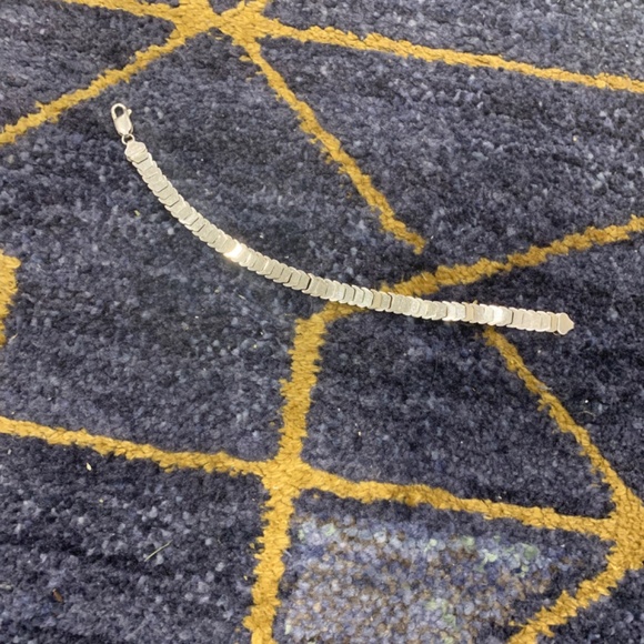 925 Bracelet Marked Stargold 6 3/4” w/Lock - Picture 4 of 4